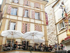 Organic Holidays - Cafe-Hotel L'Aubier, Rue de Chateau 1, 2000 Neuchatel. 
